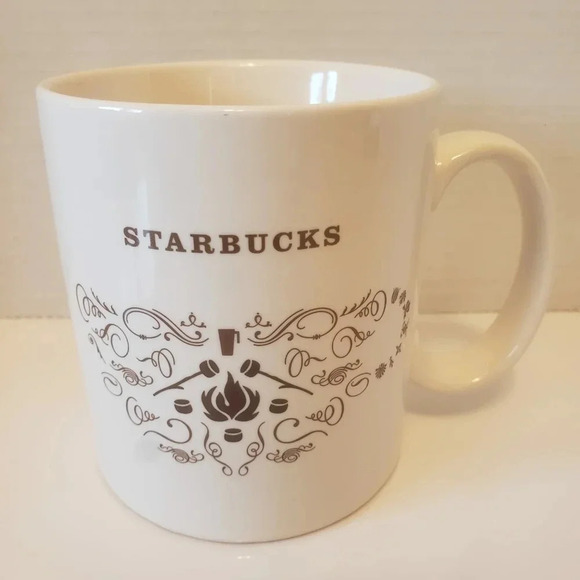 Starbucks Campfire and S'mores  Off,White 18fl oz Coffee Mug. - Picture 1 of 10
